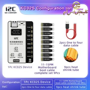 پروگرامر باتری آیفون KC02S برند i2C بدون نیاز به تگ